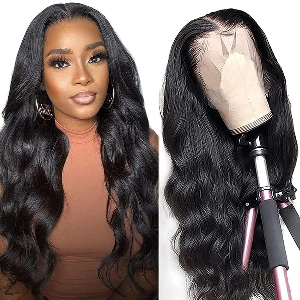 AM Lace Front human hair wig